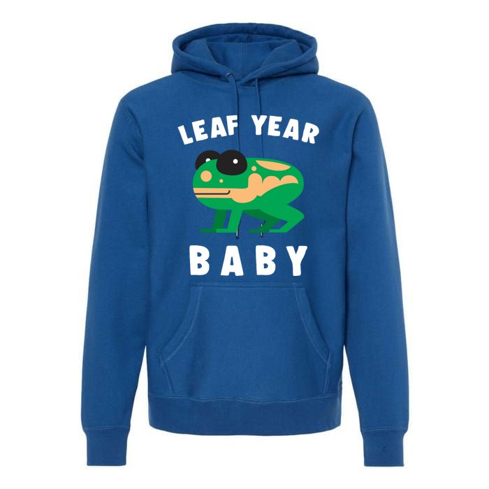 Frog Lovers Leaf Year Leaf Birthday Jumping Funny Gift Premium Hoodie