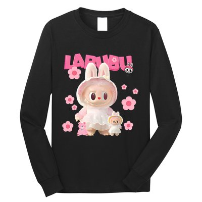 Funny Labubu Lover Cute Labubu The Monsters Long Sleeve Shirt