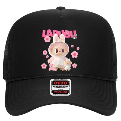 Funny Labubu Lover Cute Labubu The Monsters Trucker Hat
