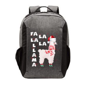 Fa La La Llama Santa Christmas Funny Gift Xmas Vector Backpack