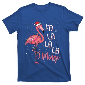 Fa La La Mingo Flamingo Christmas Tree Tropical Xmas Gift T-Shirt