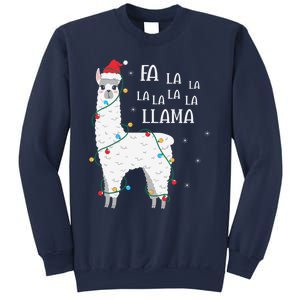 Fa La La Llama Christmas Lllama Essential Sweatshirt