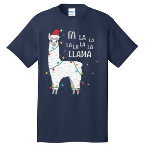 Fa La La Llama Christmas Lllama Essential Tall T-Shirt