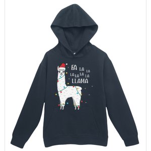 Fa La La Llama Christmas Lllama Essential Urban Pullover Hoodie