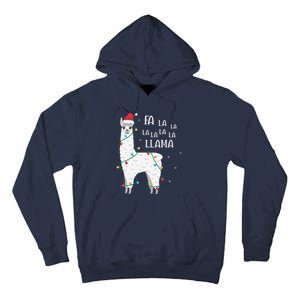 Fa La La Llama Christmas Lllama Essential Tall Hoodie