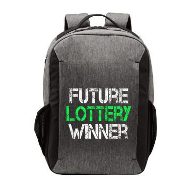 Funny Lottery Lover Scratch Off Future Lottery Winner Vector Backpack
