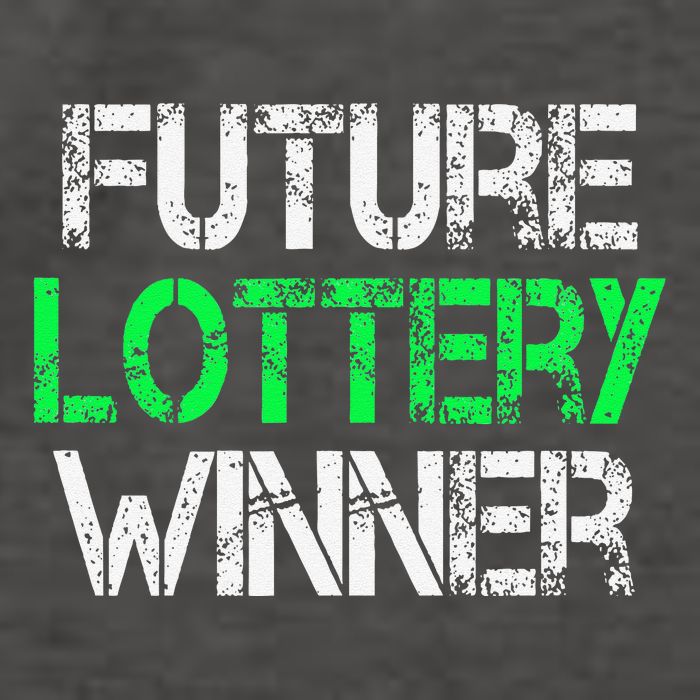 Funny Lottery Lover Scratch Off Future Lottery Winner Vector Backpack