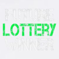 Funny Lottery Lover Scratch Off Future Lottery Winner Garment-Dyed Sweatshirt