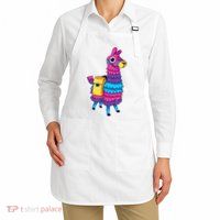 Funny Loot Llama Pinata With Yellow Saddlebag Apron