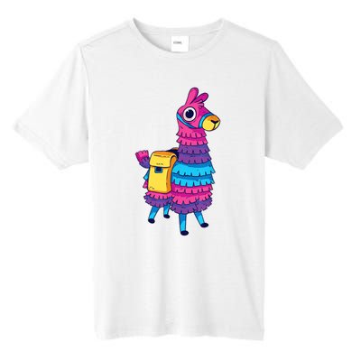 Funny Loot Llama Pinata With Yellow Saddlebag Tall Fusion ChromaSoft Performance T-Shirt