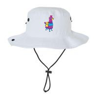 Funny Loot Llama Pinata With Yellow Saddlebag Bucket Hat