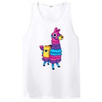 Funny Loot Llama Pinata With Yellow Saddlebag PosiCharge Competitor Tank