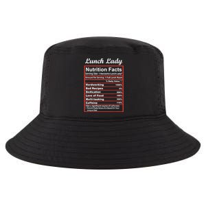 Funny Lunch Lady Nutrition Facts School Cafeteria Cooks Cool Comfort Performance Bucket Hat