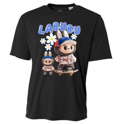 Funny Labubu Lover Cute Labubu Party Meme Cooling Performance Crew T-Shirt