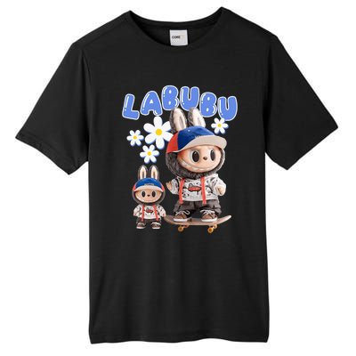 Funny Labubu Lover Cute Labubu Party Meme Tall Fusion ChromaSoft Performance T-Shirt