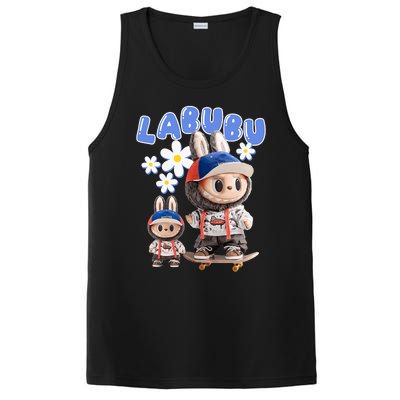 Funny Labubu Lover Cute Labubu Party Meme PosiCharge Competitor Tank