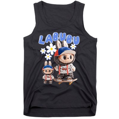 Funny Labubu Lover Cute Labubu Party Meme Tank Top