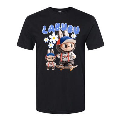 Funny Labubu Lover Cute Labubu Party Meme Softstyle CVC T-Shirt