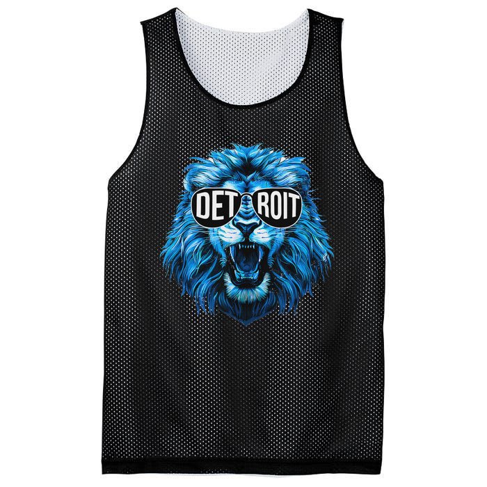 Funny Lion Lovers Wearing Glasses Retro Vintage Style Mesh Reversible Basketball Jersey Tank