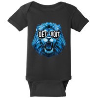 Funny Lion Lovers Wearing Glasses Retro Vintage Style Baby Bodysuit