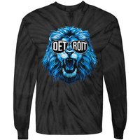 Funny Lion Lovers Wearing Glasses Retro Vintage Style Tie-Dye Long Sleeve Shirt