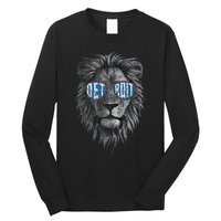 Funny Lion Lovers Wearing Glasses Retro Vintage Style Long Sleeve Shirt