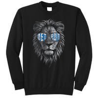 Funny Lion Lovers Wearing Glasses Retro Vintage Style Tall Sweatshirt