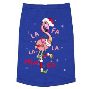 Fa La La Mingo Flamingo Christmas Tree Lights Tropical Xmas  Doggie Tank