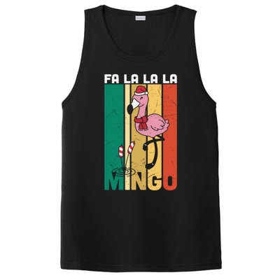 Fa La La La Mingo Flamingo Christmas In July Summer Xmas Cute Gift PosiCharge Competitor Tank