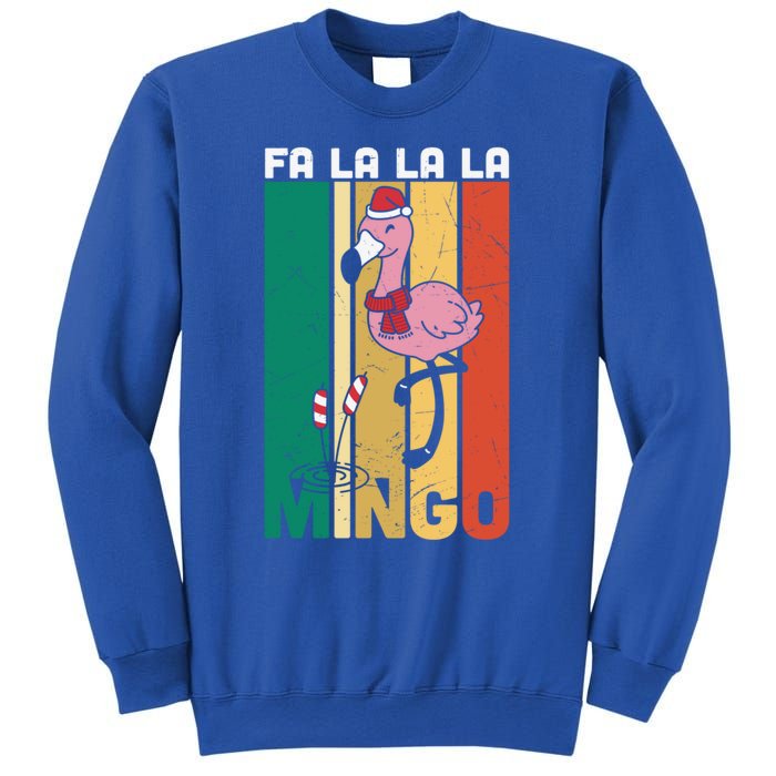 Fa La La La Mingo Flamingo Christmas In July Summer Xmas Cute Gift Sweatshirt