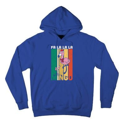 Fa La La La Mingo Flamingo Christmas In July Summer Xmas Cute Gift Tall Hoodie