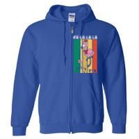 Fa La La La Mingo Flamingo Christmas In July Summer Xmas Cute Gift Full Zip Hoodie