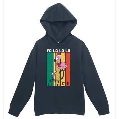 Fa La La La Mingo Flamingo Christmas In July Summer Xmas Cute Gift Urban Pullover Hoodie