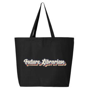 Future Librarian Library Science Student Major Graduation 25L Jumbo Tote