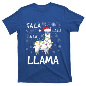 Fa La La Llama Funny Llama Christmas T-Shirt