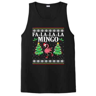 Fa La La La Mingo Flamingo Christmas Tree Winters Holiday Great Gift PosiCharge Competitor Tank