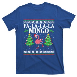 Fa La La La Mingo Flamingo Christmas Tree Winters Holiday Great Gift T-Shirt