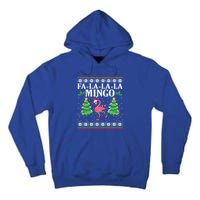 Fa La La La Mingo Flamingo Christmas Tree Winters Holiday Great Gift Tall Hoodie