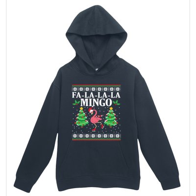 Fa La La La Mingo Flamingo Christmas Tree Winters Holiday Great Gift Urban Pullover Hoodie