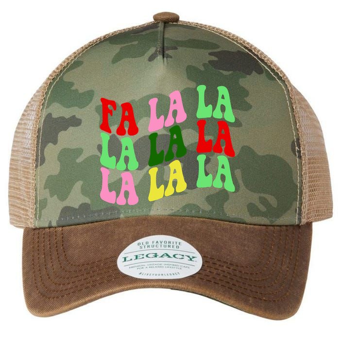 Fa La La Groovy Christmas Legacy Tie Dye Trucker Hat