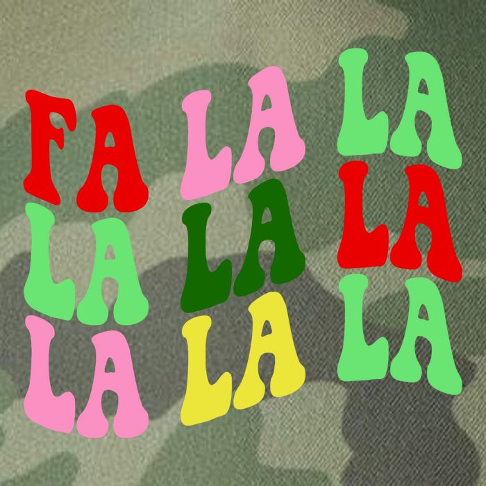Fa La La Groovy Christmas Legacy Tie Dye Trucker Hat