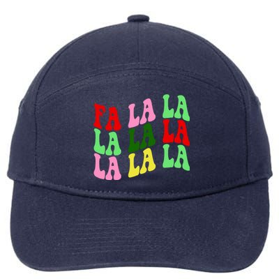 Fa La La Groovy Christmas 7-Panel Snapback Hat