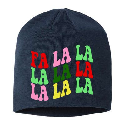 Fa La La Groovy Christmas Sustainable Beanie