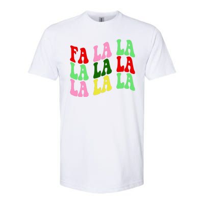 Fa La La Groovy Christmas Softstyle® CVC T-Shirt