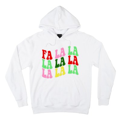 Fa La La Groovy Christmas Hoodie