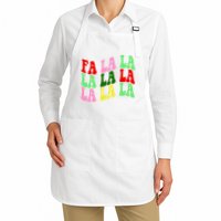 Fa La La Groovy Christmas Apron