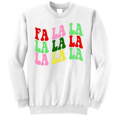 Fa La La Groovy Christmas Sweatshirt