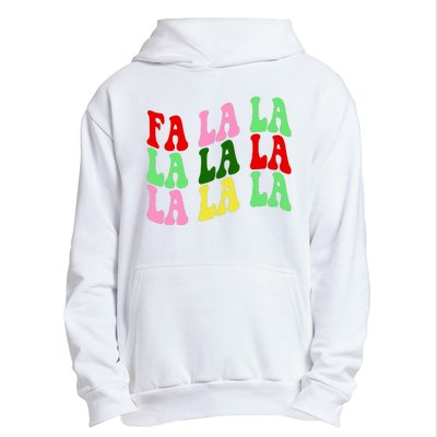 Fa La La Groovy Christmas Urban Pullover Hoodie