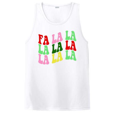 Fa La La Groovy Christmas PosiCharge Competitor Tank