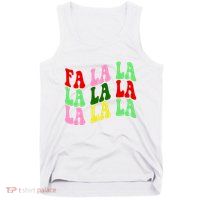 Fa La La Groovy Christmas Tank Top